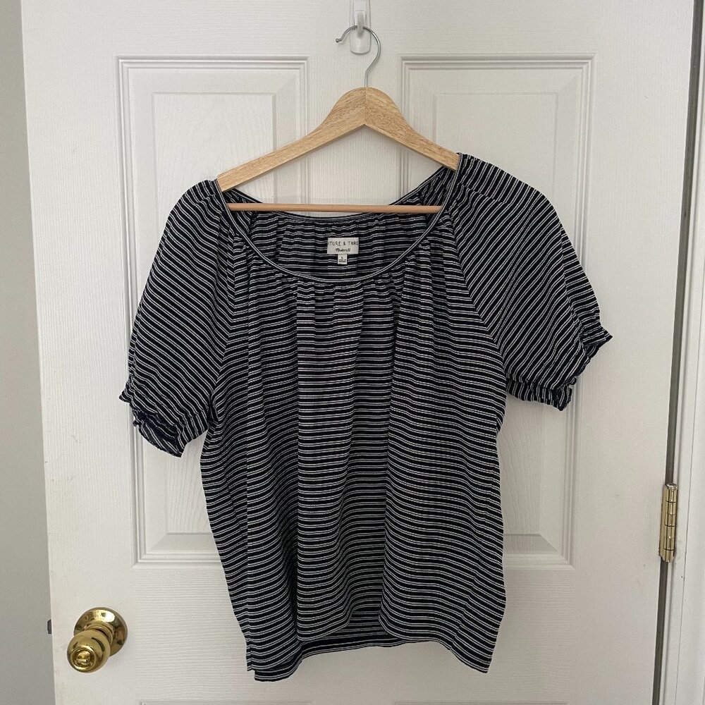 Madewell Texture and Thread Blouse